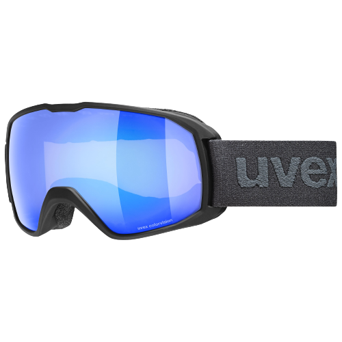 Gogle Uvex Xcitd CV Black Matt SL Blue-Green - 2023/24