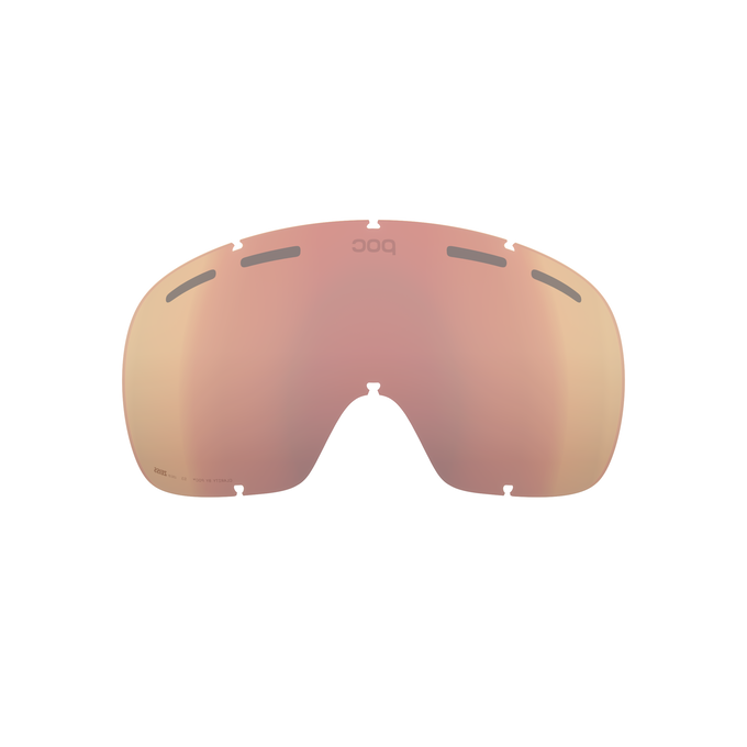 Szyba do gogli POC Fovea Race Lens Clarity Intense/Sunny Gold - 2025/26