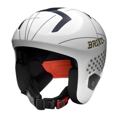 Kask Briko Volcano 2.0 Graphik France Mips Shiny White - 2025/26