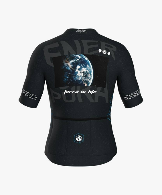 Koszulka rowerowa Energiapura T-Shirt Full Zip Life Planet Men/Ragl Alexander - 2023