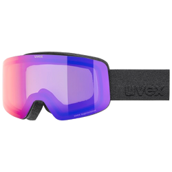 Gogle Uvex PWDR FM Black Matt/Mirror Ruby - 2025/26