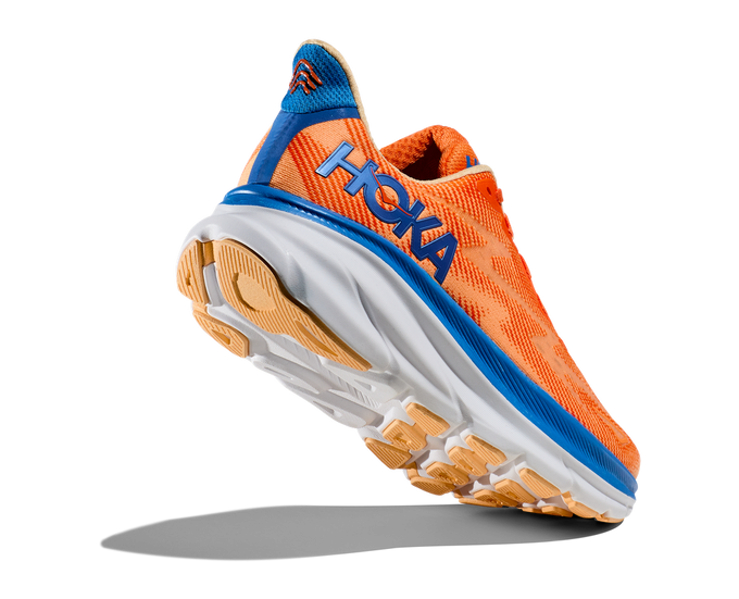 Man Schuhe Hoka Clifton 9 Vibrant Orange/Impala