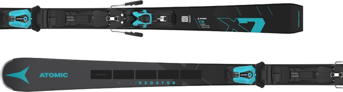Ski Atomic Redster X7 Revoshock C + MI 12 GW Black/Teal - 2024/25