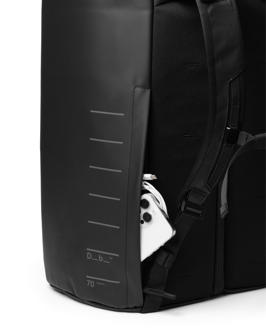 Beutel DB Roamer Pro Split Duffel 70L Black Out - 2025/26