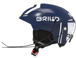 Kask Briko Slalom EPP France Shiny Tangaroa Blue/White - 2023/24