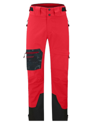 Skihose Ziener Tewes Full-Zip Man Red Black Foggy Print - 2025/26