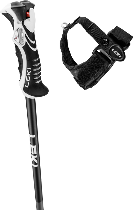Poles LEKI Bold Lite S Black/Red - 2025/26