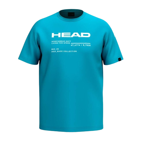 HEAD Race T-shirt Junior Blue - 2025/26