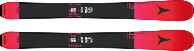 Skis Atomic Redster J2 70-90 Red Tension/Black - 2025/26