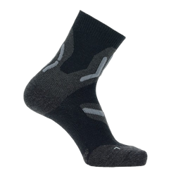 Skarpety trekkingowe UYN Man Trekking 2in Merino Socks Black/Grey 