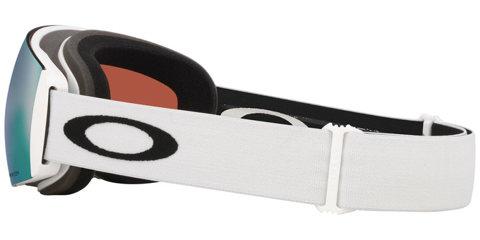 Gogle Oakley Flight Deck Pro M Matte White/Prizm Snow Sapphire Iridium + Dodatkowa Szyba Prizm Snow Iced Iridium - 2025/26