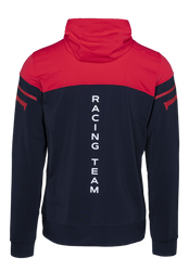 Sweatshirt Stoeckli Hoody Fullzip WRT Black Red - 2024/25