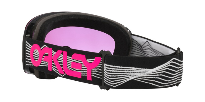 Goggles Oakley Flight Deck M Black Wired/Prizm Snow Iced Iridium - 2025/26