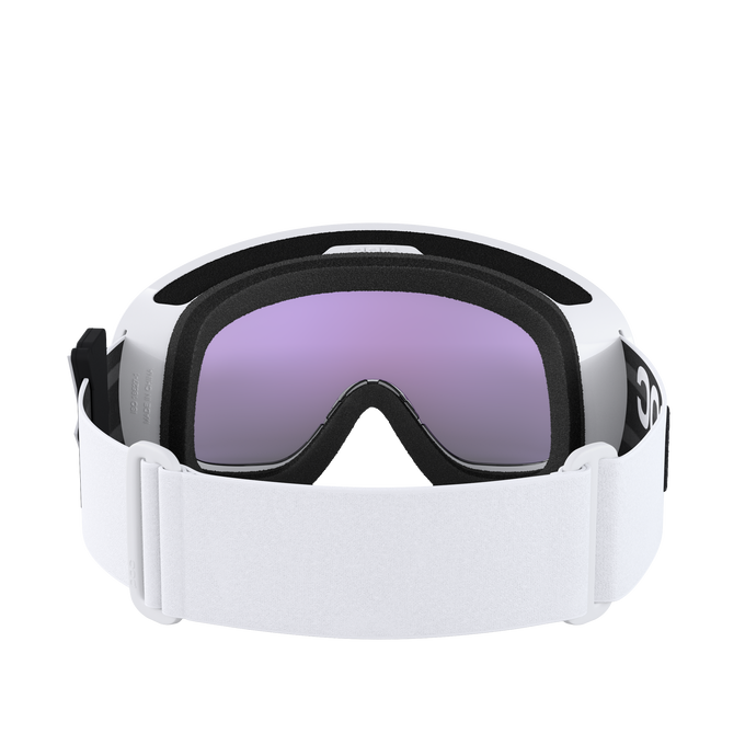 Ski goggles POC Fovea Mid Blixten White/Partly Sunny Blue - 2025/26