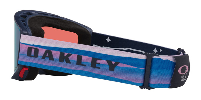 Gogle Oakley Flow Scape M Mikaela Shiffrin Signature/Prizm Snow Sapphire Iridium + Dodatkowa Szyba Prizm Snow Iced Iridium - 2025/26