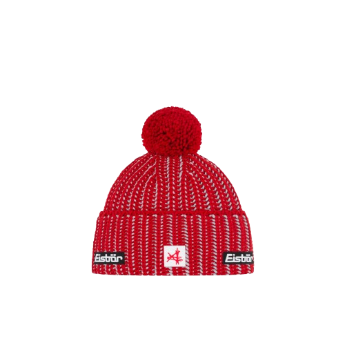 Beanie Eisbar Ronda Pompon MÜ SA Red - 2025/26
