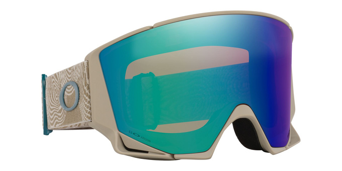 Gogle Oakley Flow Scape L Mist Trails/Prizm Snow Argon Iridium + Dodatkowa Szyba Prizm Snow Iced Iridium - 2025/26