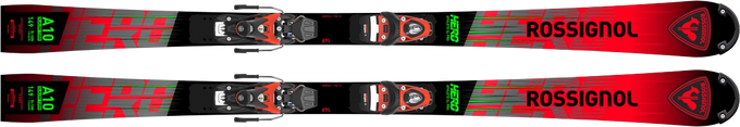 Narty Rossignol Hero Athlete SL PRO 128-149 R21 (komórki) + SPX 11 GW B73 Hot Red - 2025/26