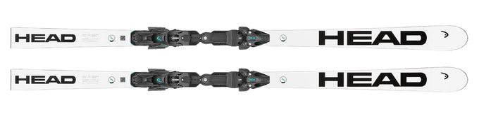 Narty HEAD WCR E-GS Rebel + Race Plate WCR Team (komórki) + Freeflex 11 Race - 2025/26