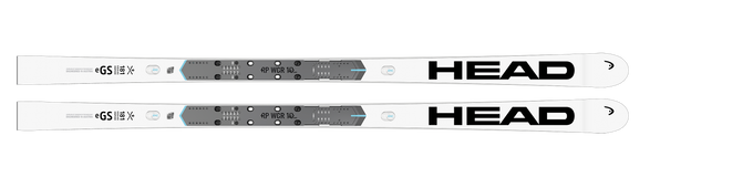 Narty HEAD WCR E-GS Rebel + Race Plate WCR 14 short (komórki) + Freeflex 11 GW - 2025/26