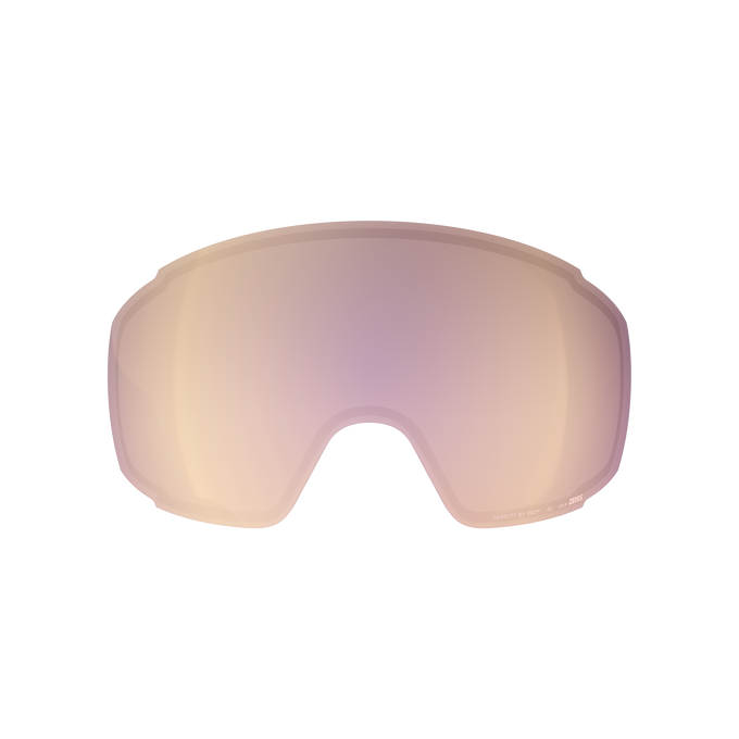 Szyba do gogli POC Zonula/Zonula Race Lens Clarity Intense/Cloudy Coral - 2025/26