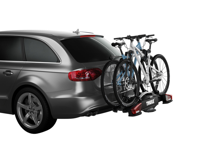 Bagażnik rowerowy montowany na haku Thule Velocompact 2bike 13 Pin Aluminum/Black 
