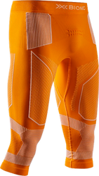 Kalesony X-Bionic Energy Accumulator Light Pants 3/4 Men Blazing Orange/Arctic White - 2024/25