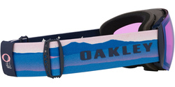 Gogle Oakley Flight Deck Pro L Mikaela Shiffrin Sig/Prizm Snow Iced Iridium + Dodatkowa Szyba Prizm Snow Sapphire Iridium - 2025/26