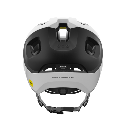 Bicycle helmet POC Axion Race MIPS Hydrogen White/Uranium Black Matt