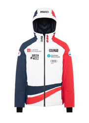 Męska Kurtka Narciarska Colmar Replica Ski Jacket White/Navy Blu/Bright Red - 2025/26