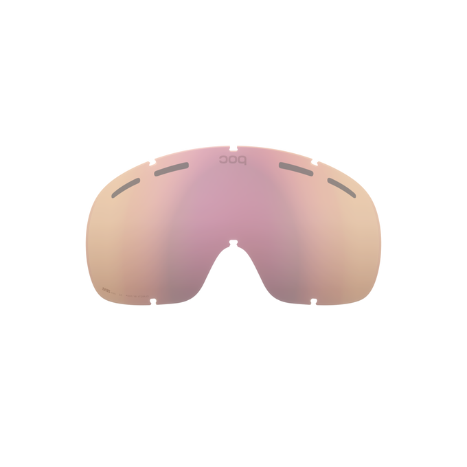 Szyba do gogli POC Fovea Mid Race Lens Clarity Intense/Partly Sunny Orange - 2025/26