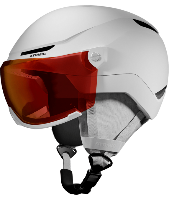 Kask narciarski Atomic Revent Visor JR White Heather - 2025/26