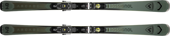 Ski Rossignol Arcade 84 Konect + Spx 12 Konect GW B90 Black Yellow - 2025/26