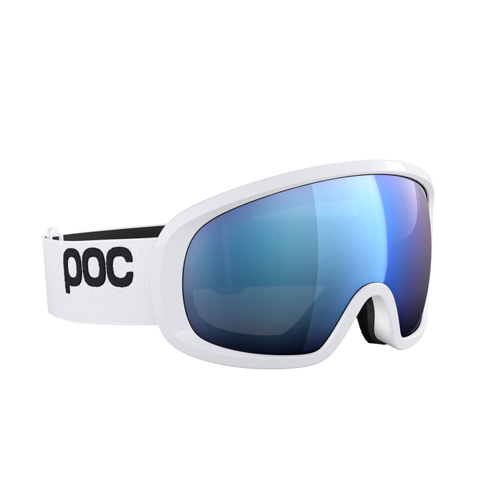 Skibrille POC Fovea Mid Blixten White/Partly Sunny Blue - 2025/26