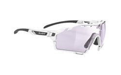 Sunglasses Rudy Project CUTLINE WHITE GLOSS - Impactx™ Photochromic 2 Laser Purple