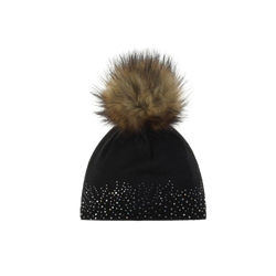 Beanie Eisbar Nalin Lux Crystal MÜ Black - 2025/26