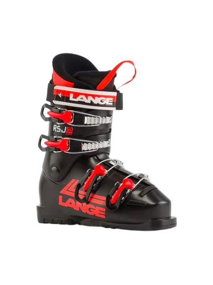 Buty narciarskie Lange RSJ 60 Black-Electric Red - 2024/25