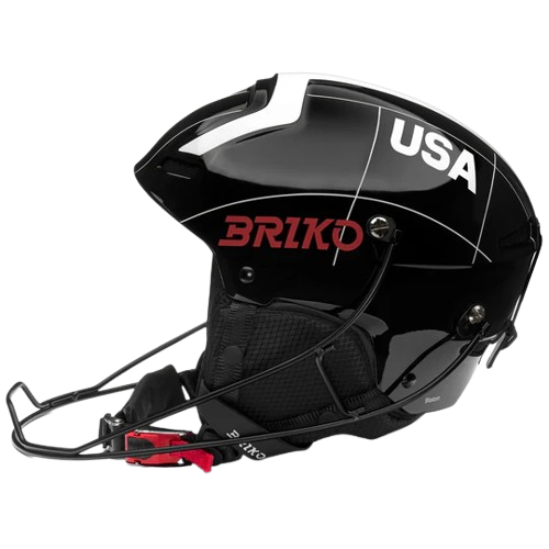Helmet Briko Slalom 2.0 USA Shiny Black/White - 2025/26