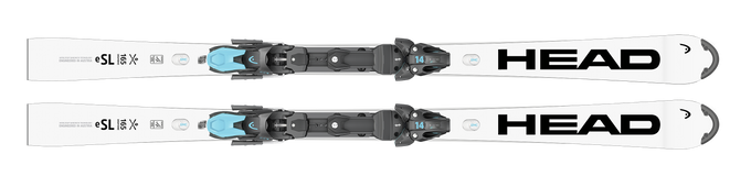 Skis HEAD WCR E-SL Rebel FIS + Freeflex ST 14 - 2025/26