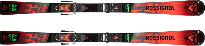 Ski Rossignol Hero Athlete SL PRO 128-149 R21 + NX 7 GW B73 Black Hot Red - 2025/26