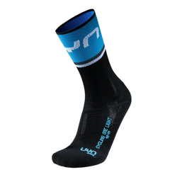 Skarpety trekkingowe UYN Man Cycling One Light Socks Black/Cobal Blue