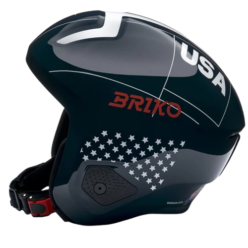 Kask Briko Vulcano 2.0 USA Shiny Blue/White - 2025/26
