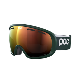Ski goggles POC Fovea Pargasite Green/Partly Sunny Orange - 2025/26