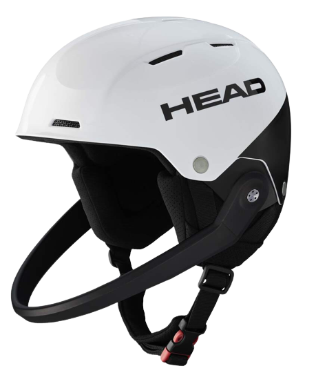 Kask HEAD Team SL White/Black + Garda slalomowa - 2025/26