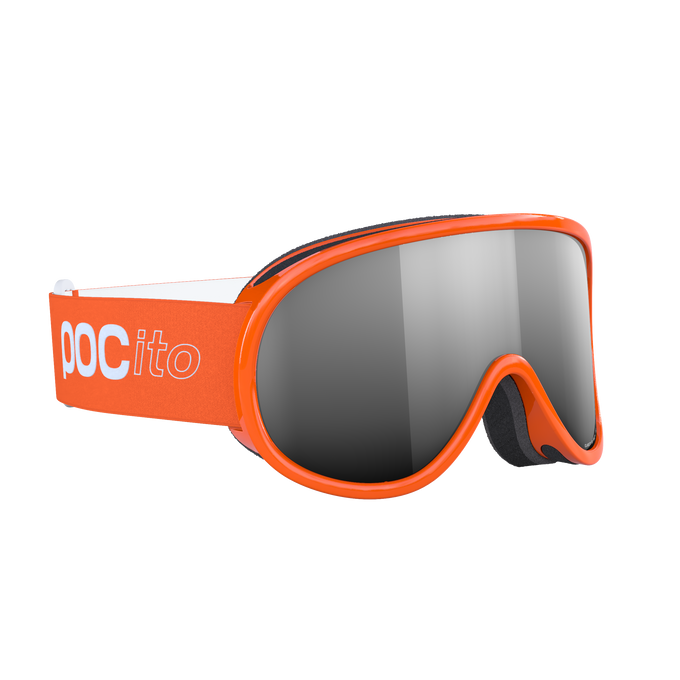 Brille POC Pocito Retina Fluorescent Orange/Partly Sunny Silver - 2025/26