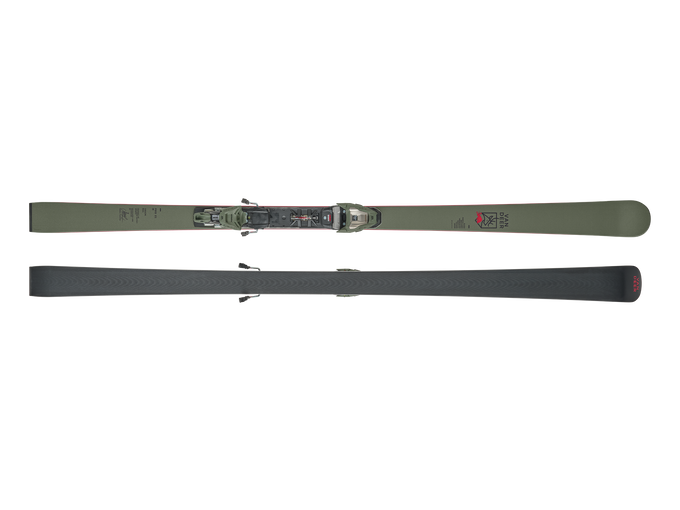 Ski Van Deer Pro + Comp 12 GW Khaki - 2025/26