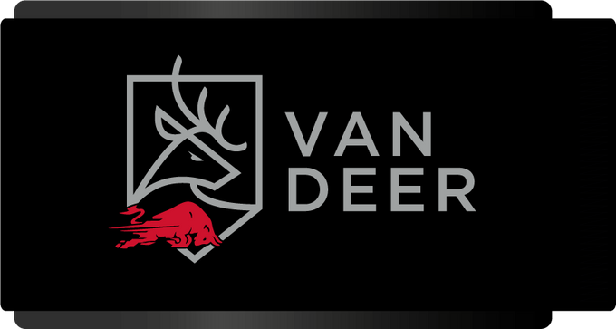 Skigurte Van Deer Ski Strap Black (H-Power 68/78) - 2025/26