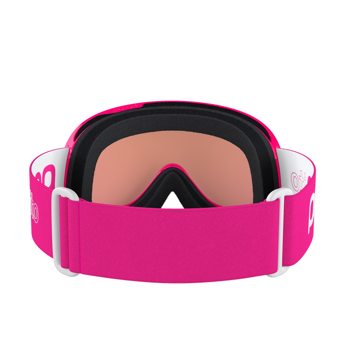 Goggles POC Pocito Retina Fluorescent Pink/Partly Sunny Light Orange - 2025/26