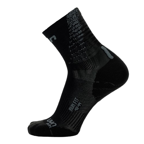 Outdoor Socks UYN Man Run Fit Socks Black/Mouse