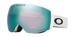 Brille Oakley Flight Deck Pro M Matte White/Prizm Snow Sapphire Iridium + Additional lens Prizm Snow Iced Iridium - 2025/26